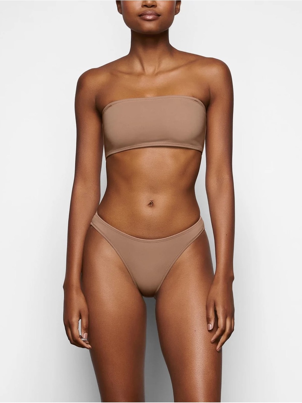 SKIMS Skim Shaping Swim Bandeau Bikini Top